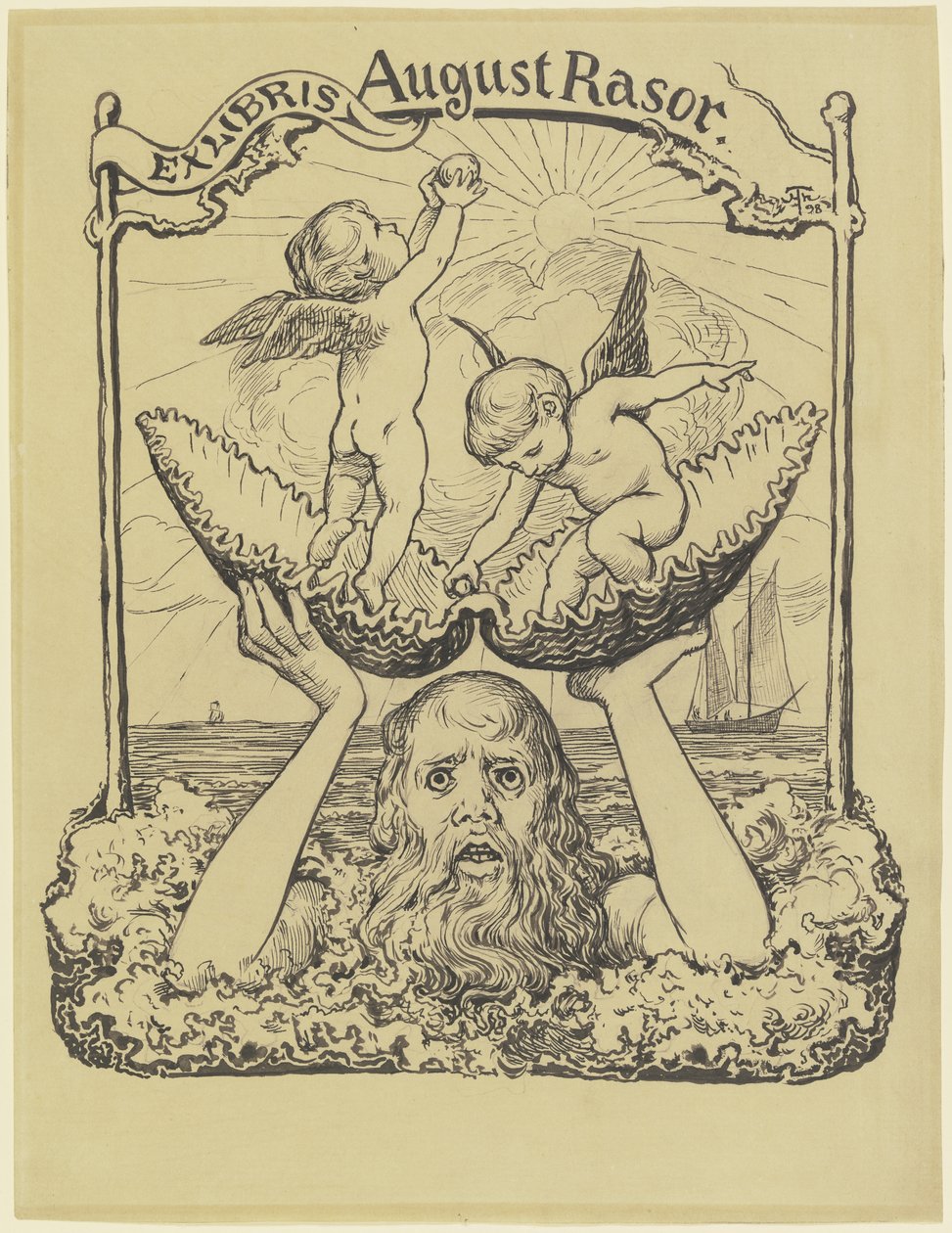 De los libros de August Rasor de Hans Thoma
