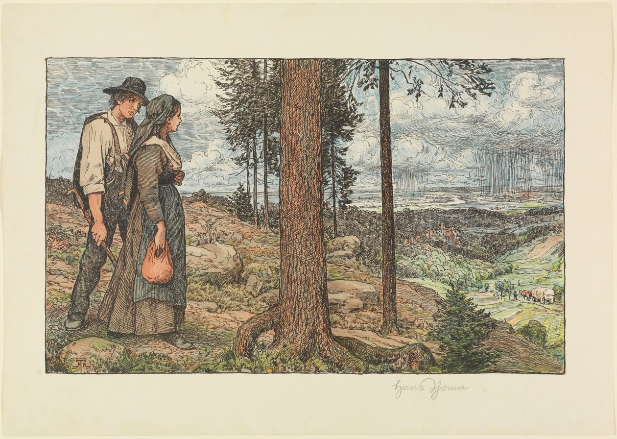 Sin patria de Hans Thoma