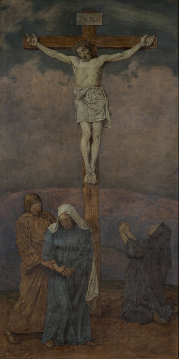 Crucifixión de Cristo de Hans Thoma
