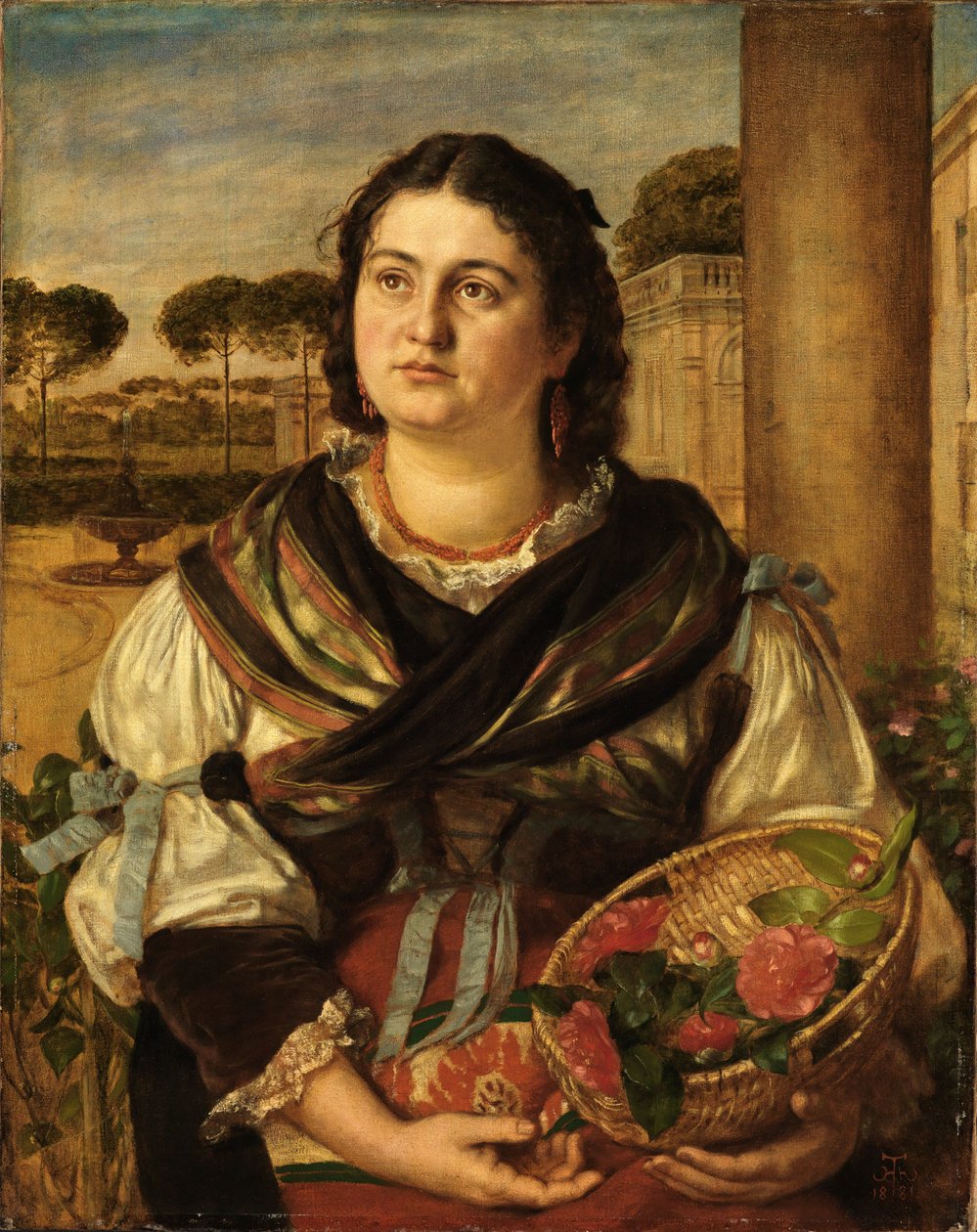 La Giardiniera de Hans Thoma