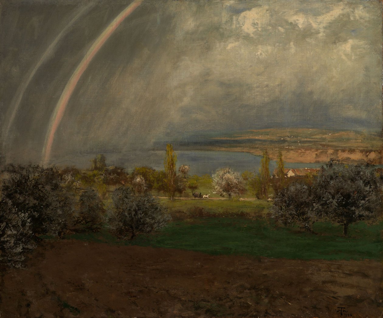 Paisaje cerca de Ermatingen de Hans Thoma