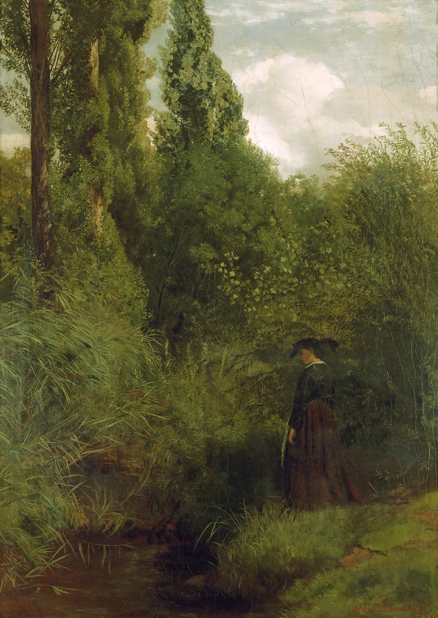 Marisma del Rin de Hans Thoma