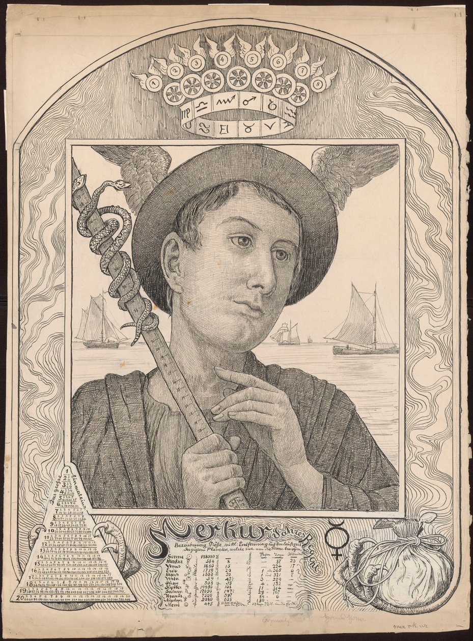 Mercurio de Hans Thoma