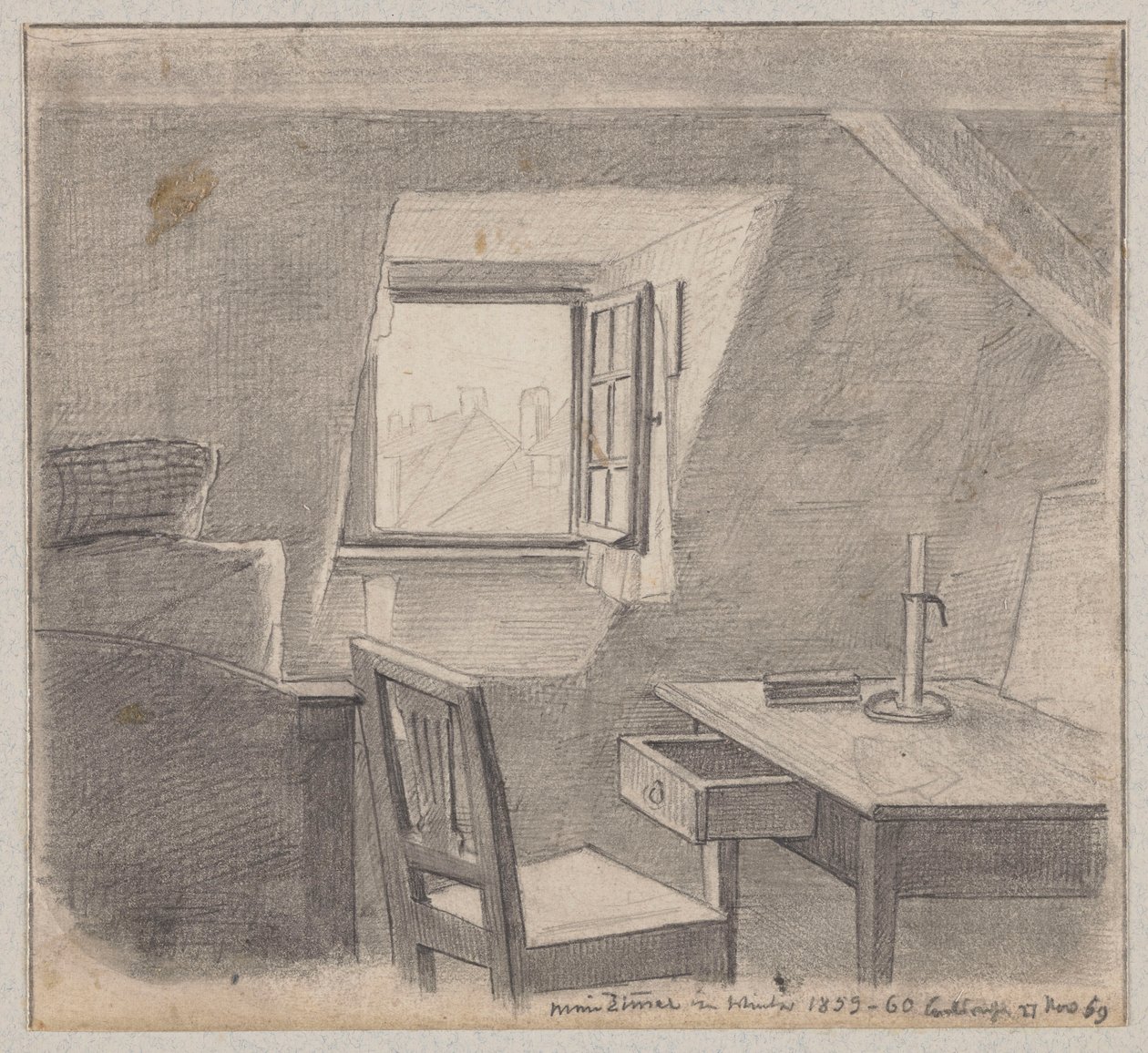 El estudio del artista en Karlsruhe de Hans Thoma