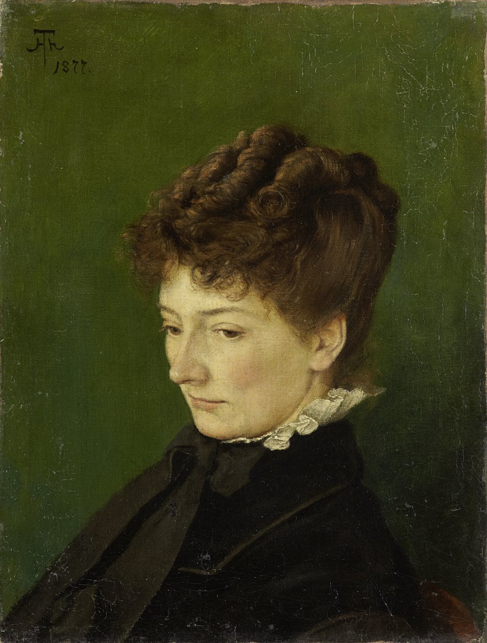 Retrato de Ida Müller, de soltera Scholderer de Hans Thoma