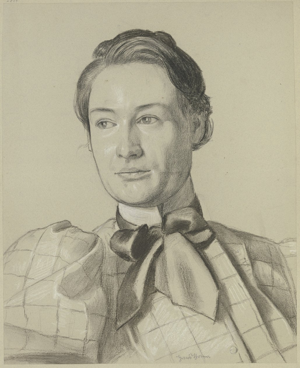 Retrato de Sofie Küchler de Hans Thoma