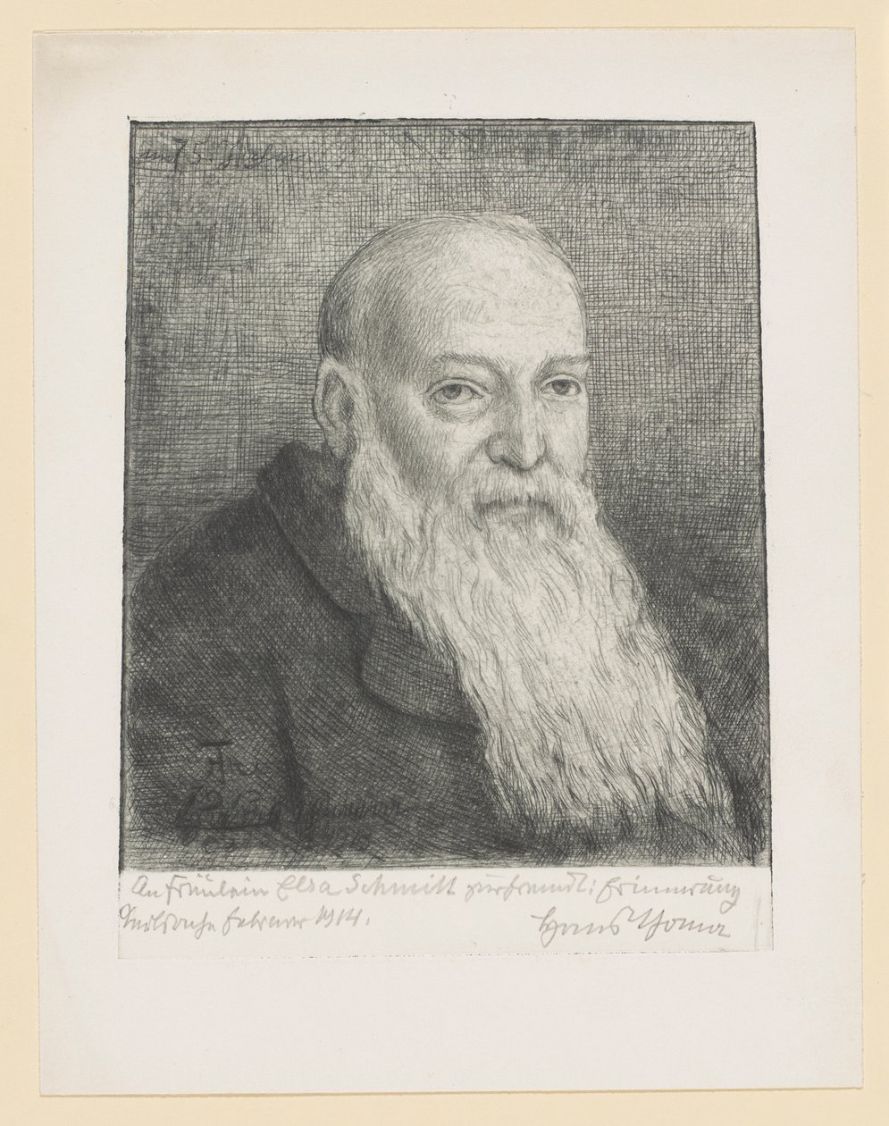 Autorretrato de Hans Thoma