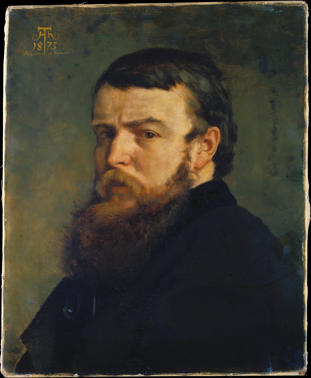 Autorretrato de Múnich de Hans Thoma