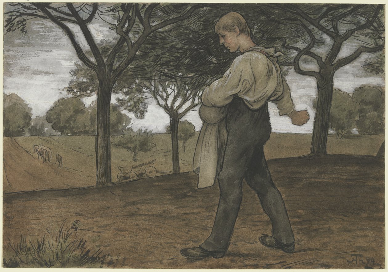 Sembrador de Hans Thoma