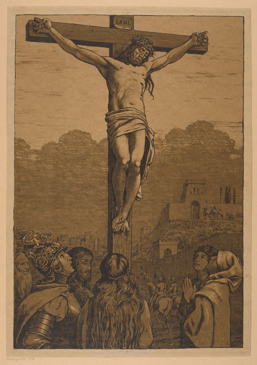 La crucifixión de Hans Thoma