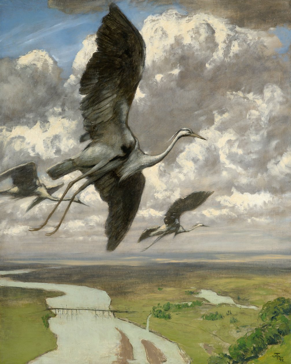 Aves maravillosas de Hans Thoma