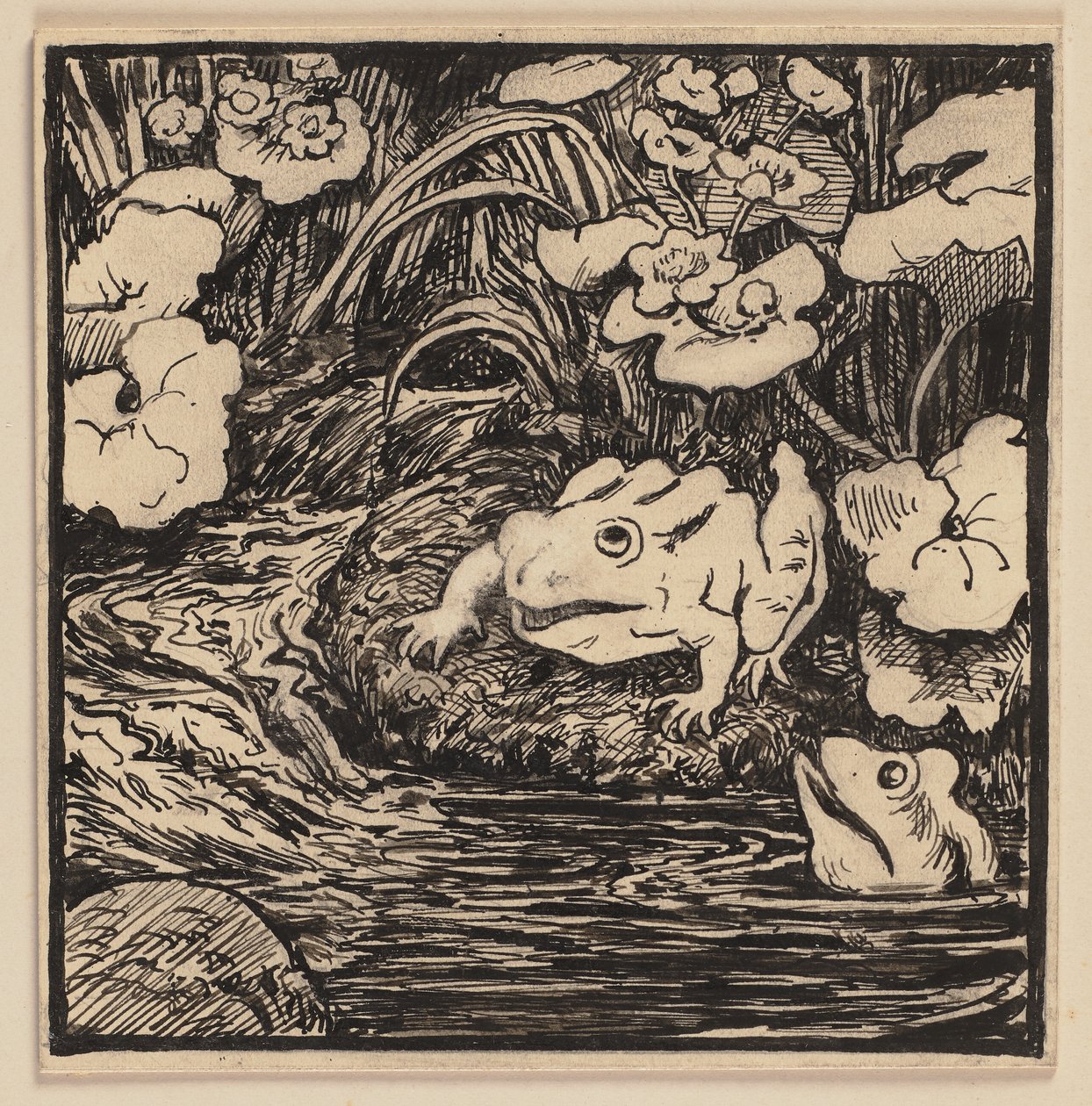 Ilustración del manual: Fuente de Hans Thoma