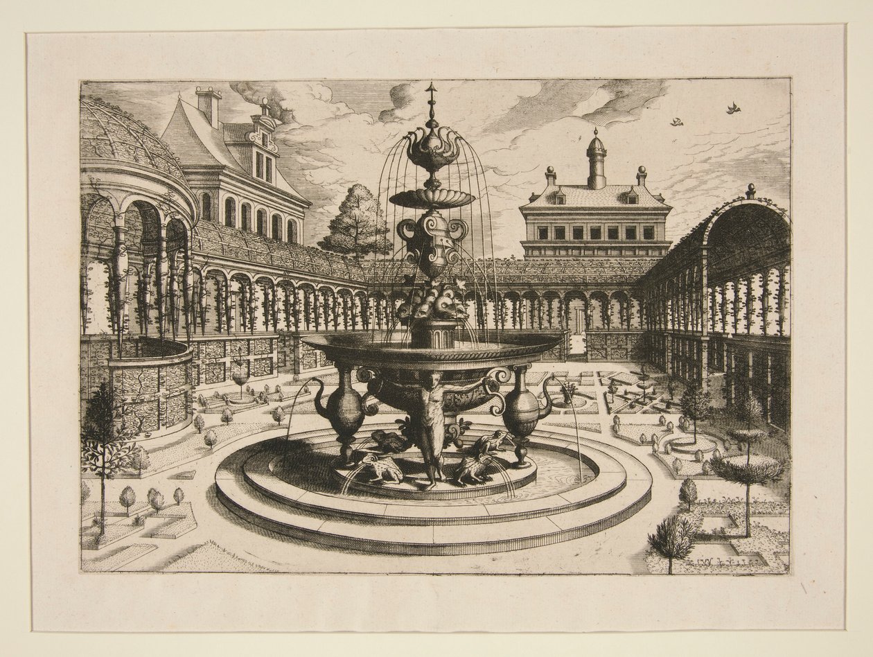 Una fuente de Hans Vredeman de Vries