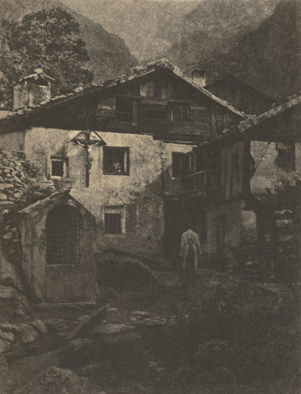 Camera Work: A Village Corner de Hans Watzek