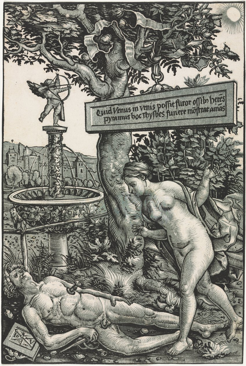 Píramo y Tisbe de Hans Wechtlin