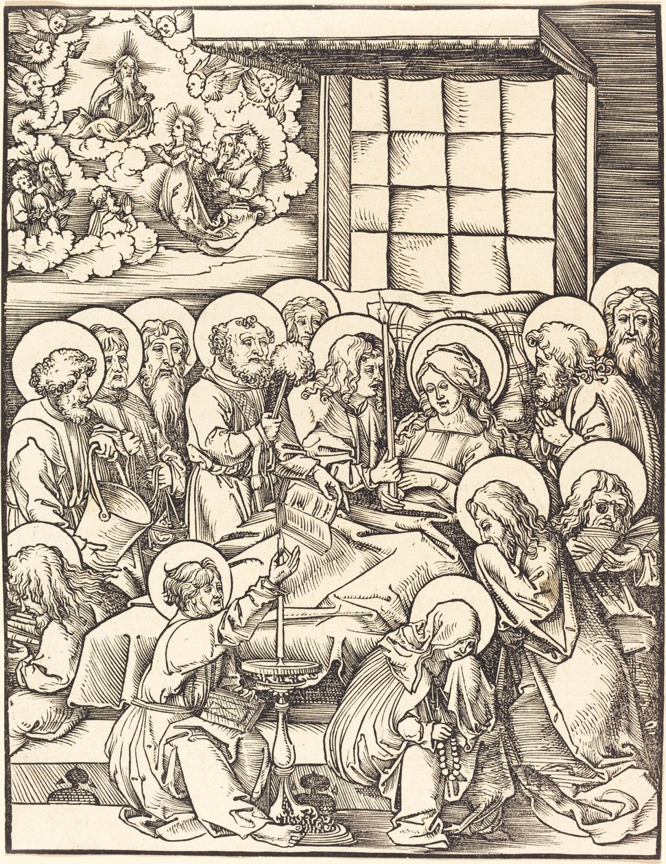 La Muerte de la Virgen de Hans Wechtlin I