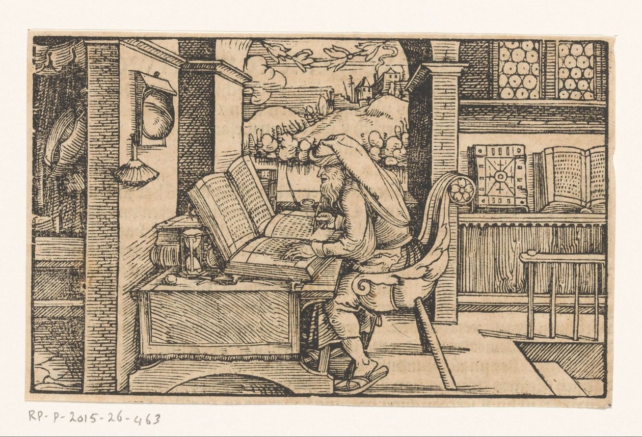 Cicerón en su estudio de Hans Weiditz (II) (attributed to)