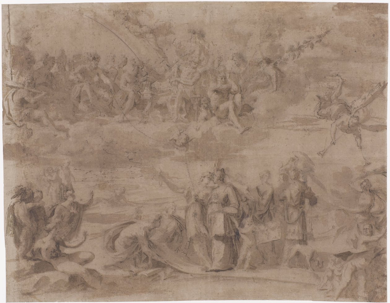 Representación alegórica de Hans von Aachen (possibly)