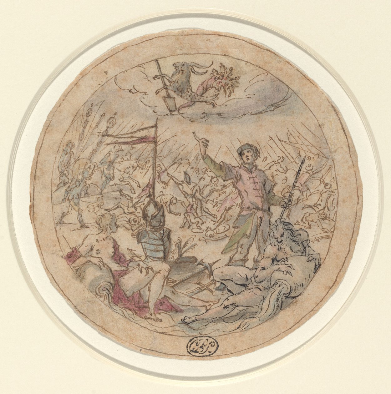 Alegoría sobre las Guerras Turcas de Hans von Aachen