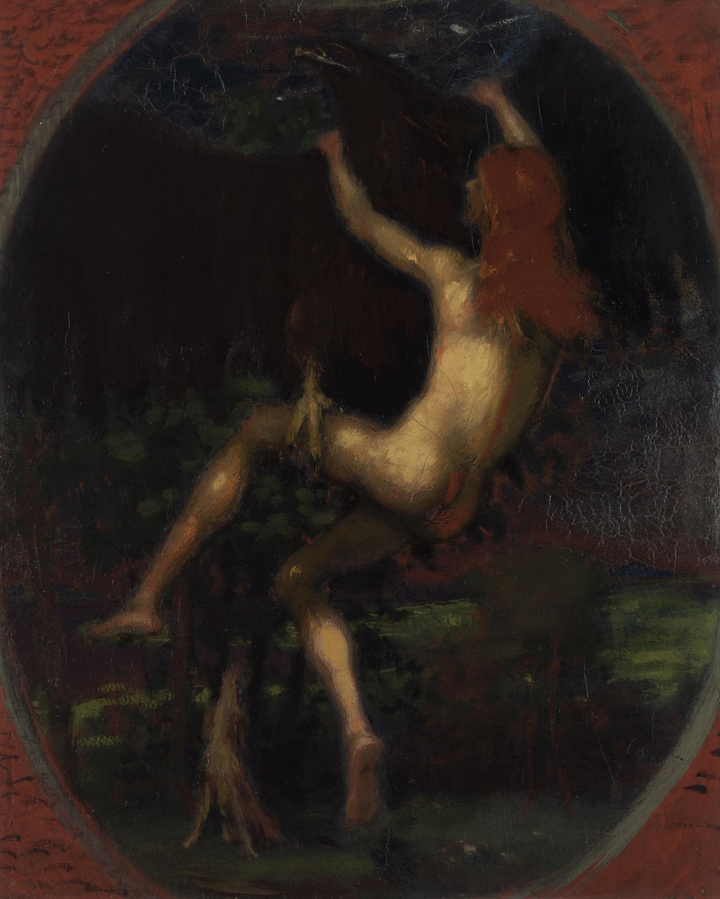 El rapto de Ganimedes de Hans von Marées
