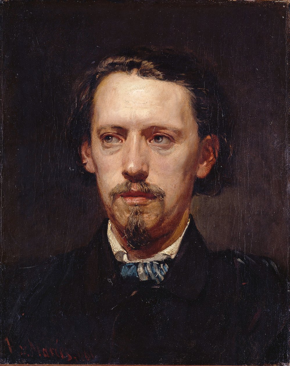 Retrato del pintor Heinrich Heger de Hans von Marées