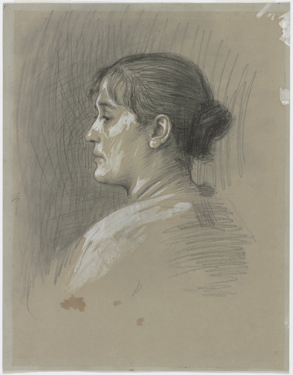Retrato de Klara Bruckmann de Hans von Marées