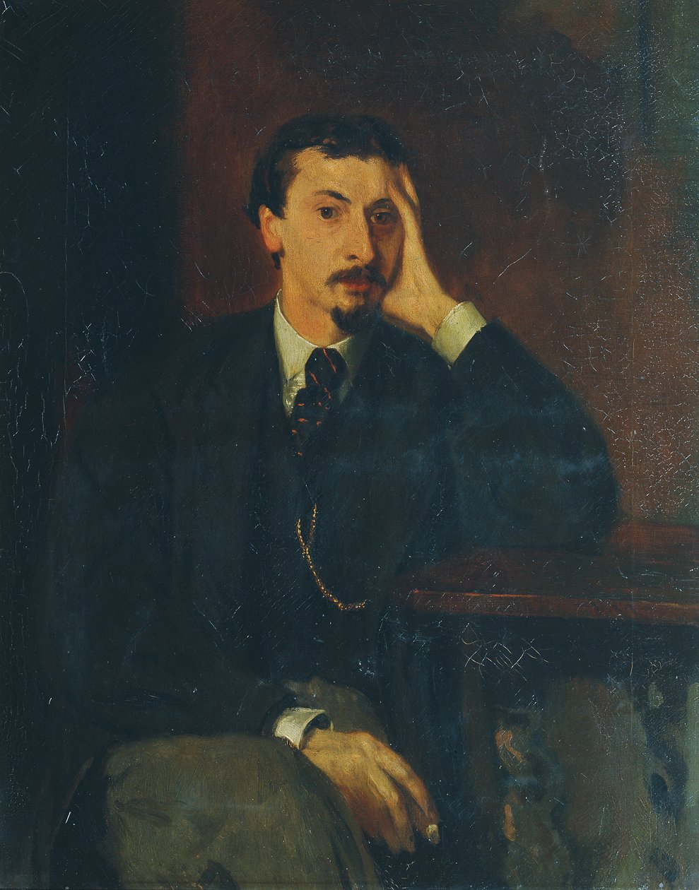 El poeta y filósofo Gotthard Oswald Marbach de Hans von Marées