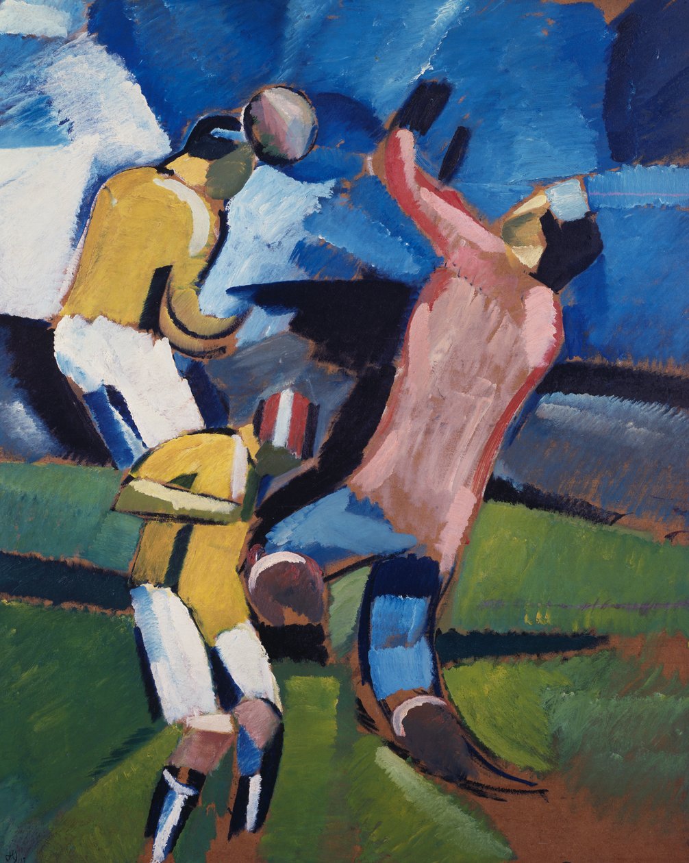Fútbol, jugadores de fútbol de Harald Giersing
