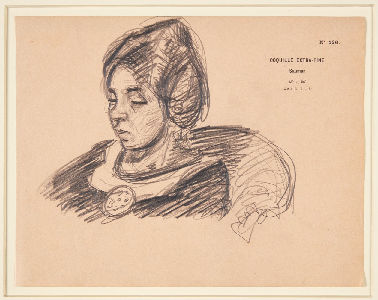 La hermana del artista, Anna Giersing de Harald Giersing