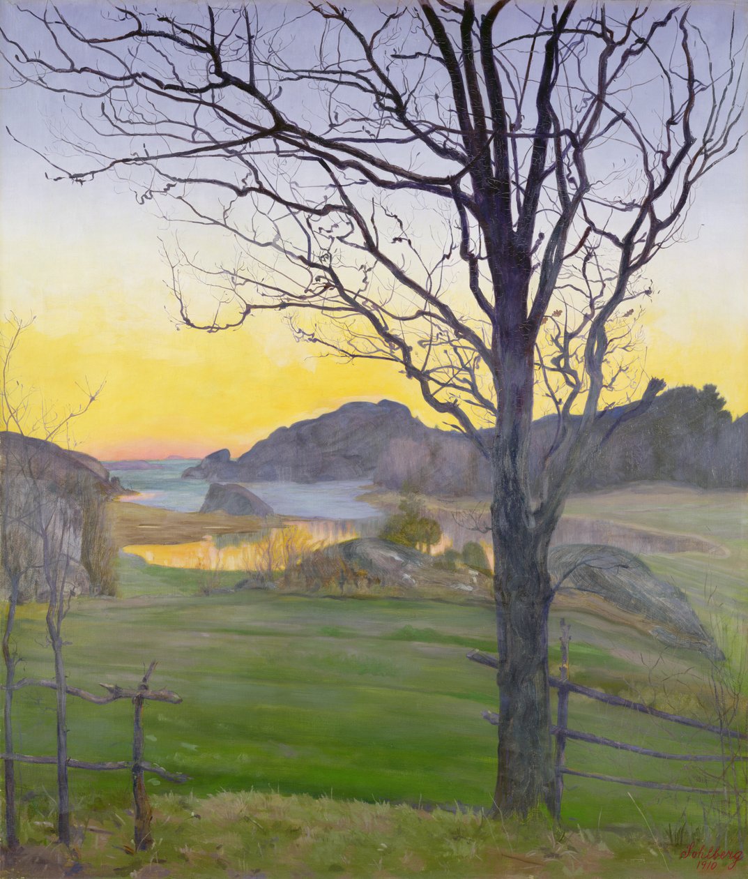 paisaje de otoño de Harald Oscar Sohlberg