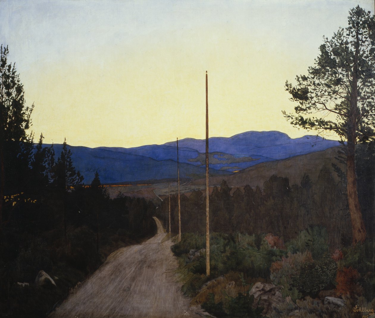 Jefe de país, Carretera nacional de Harald Oscar Sohlberg