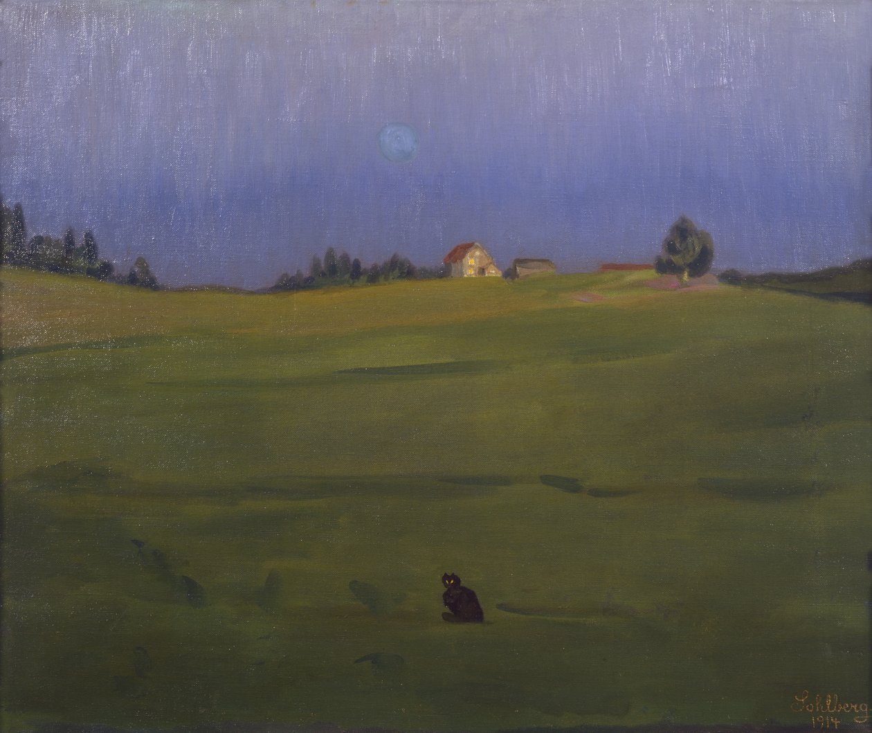 Desde Hogsvedt en Ås de Harald Oscar Sohlberg