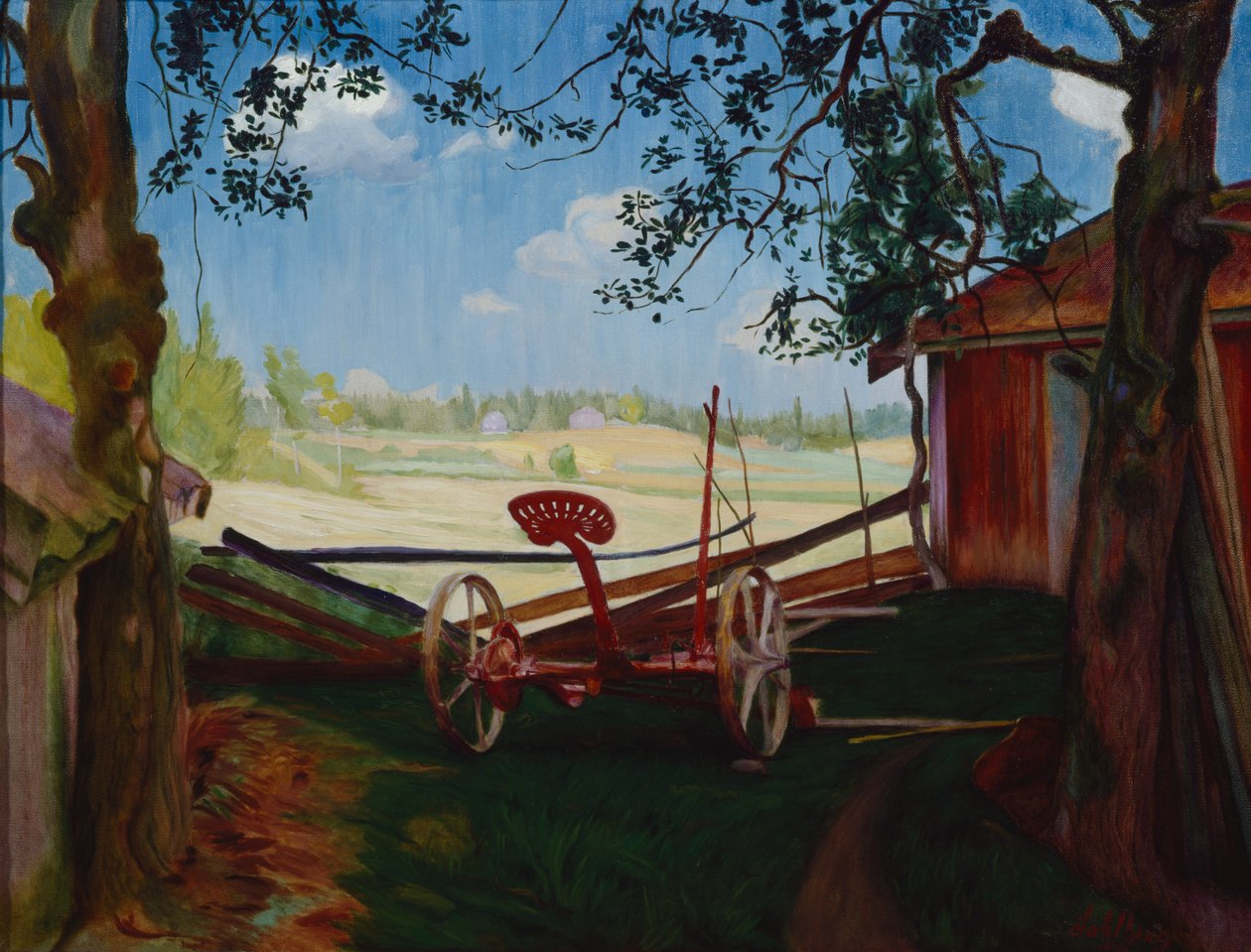 Luz y sombra de Harald Oscar Sohlberg