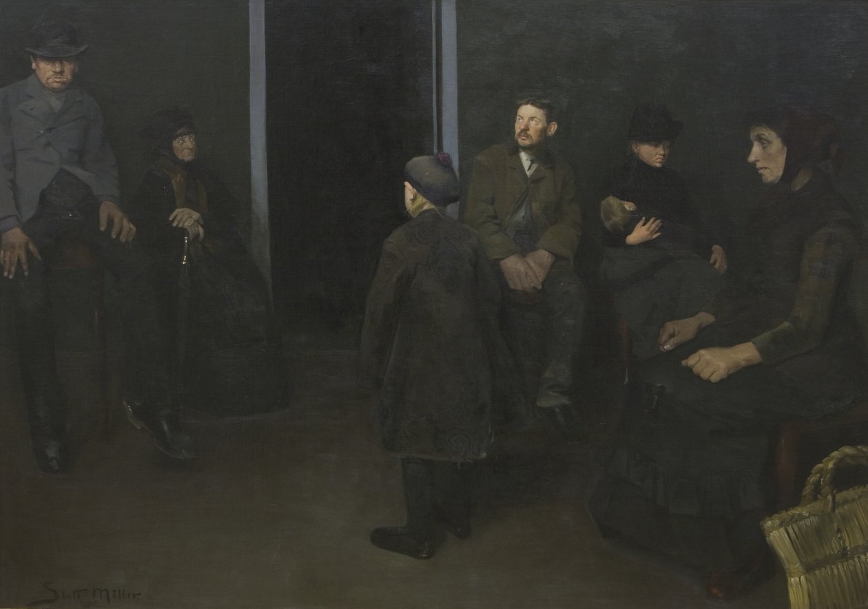 Los pobres: La sala de espera de la muerte de Harald Slott Møller