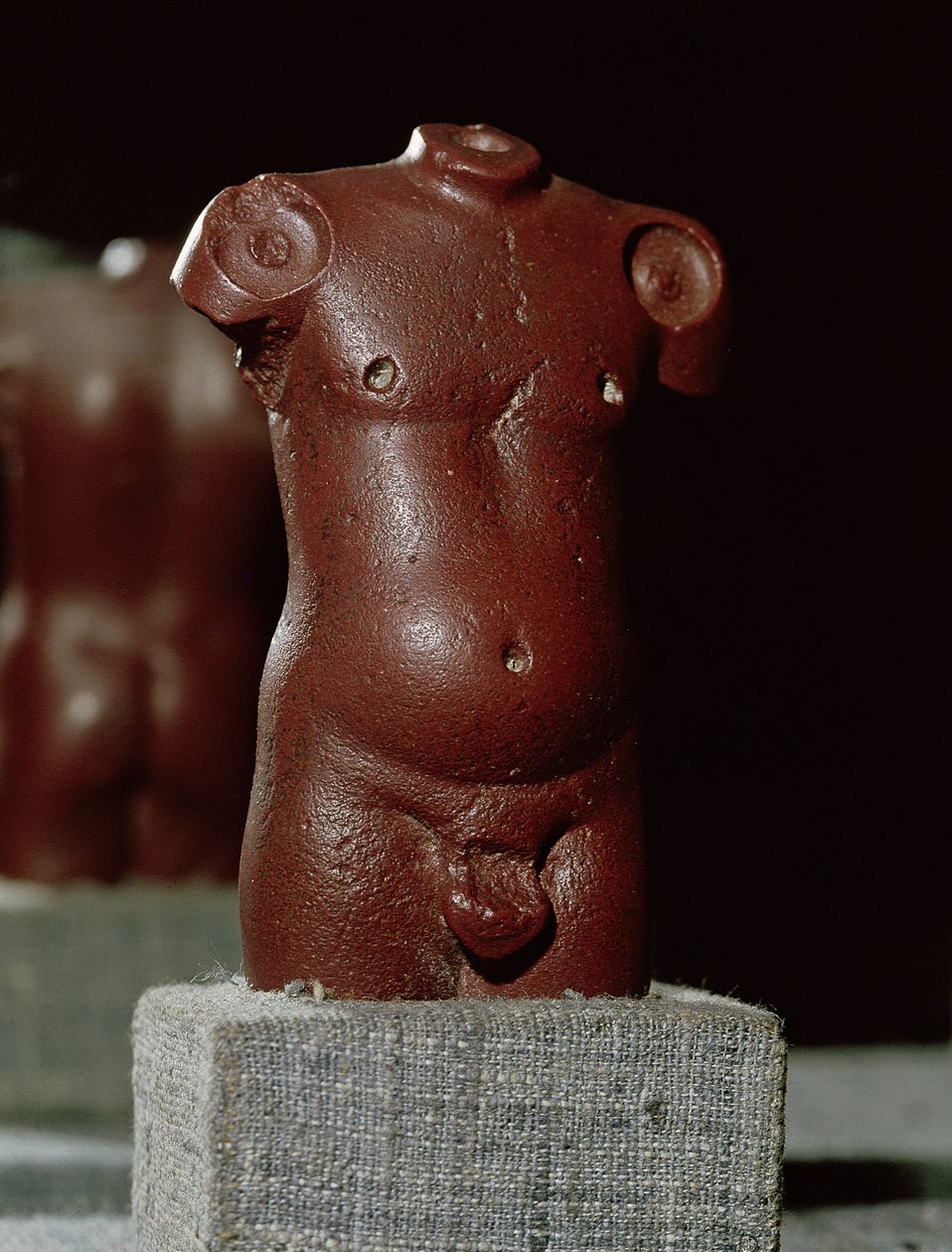 Torso masculino, de Mohejo-Daro, Valle del Indo, Pakistán, 3000-1500 a.C. de Harappan