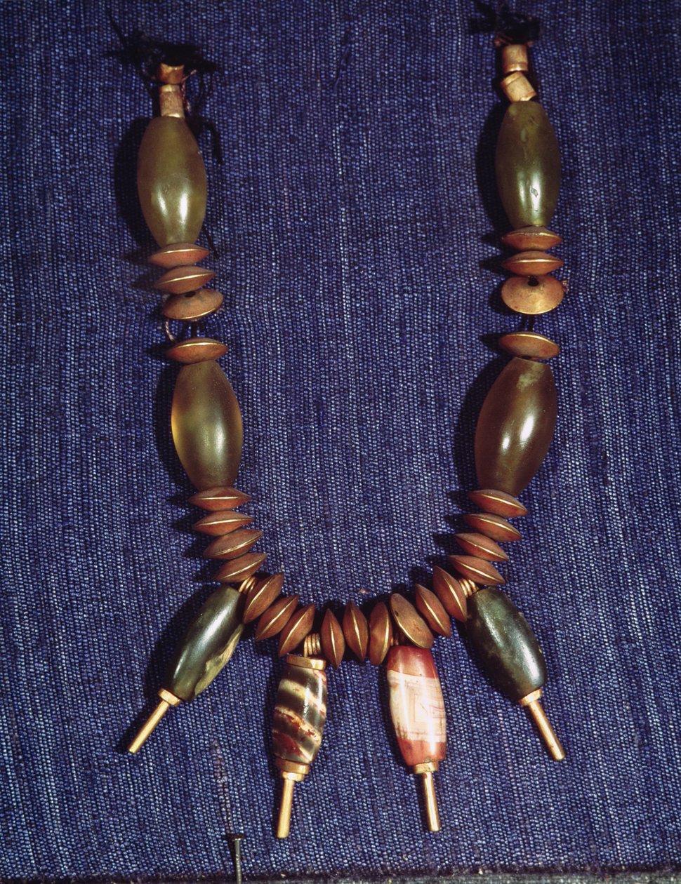 Collar, de Mohenjo-Daro, Valle del Indo, Pakistán de Harappan