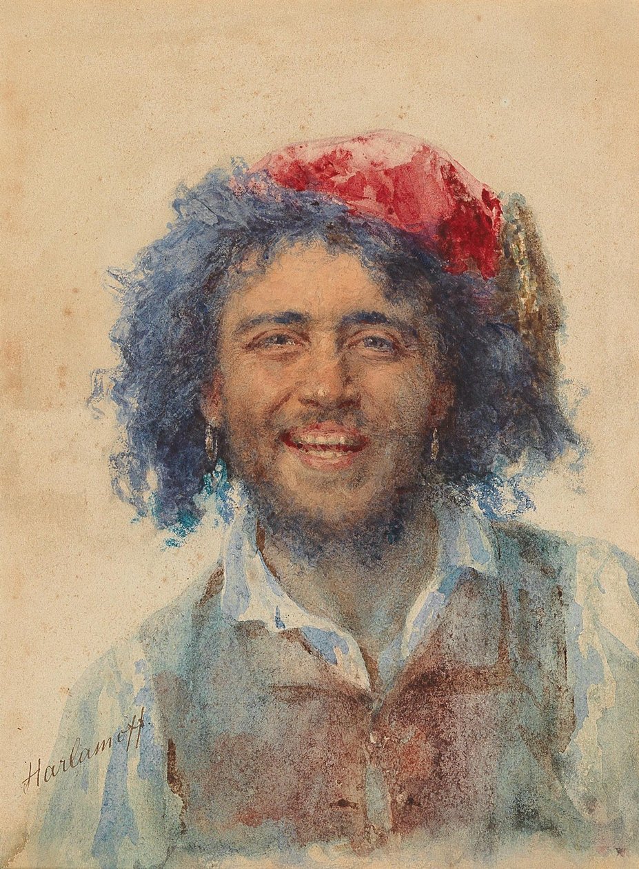 Autorretrato como Barón Gitano de Harlamov