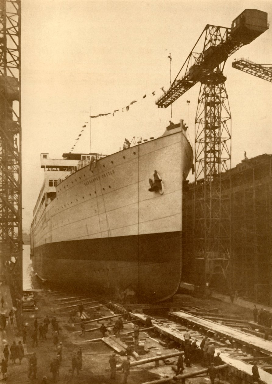 Transatlántico Carnarvon Castle de Harland and Wolff Ltd