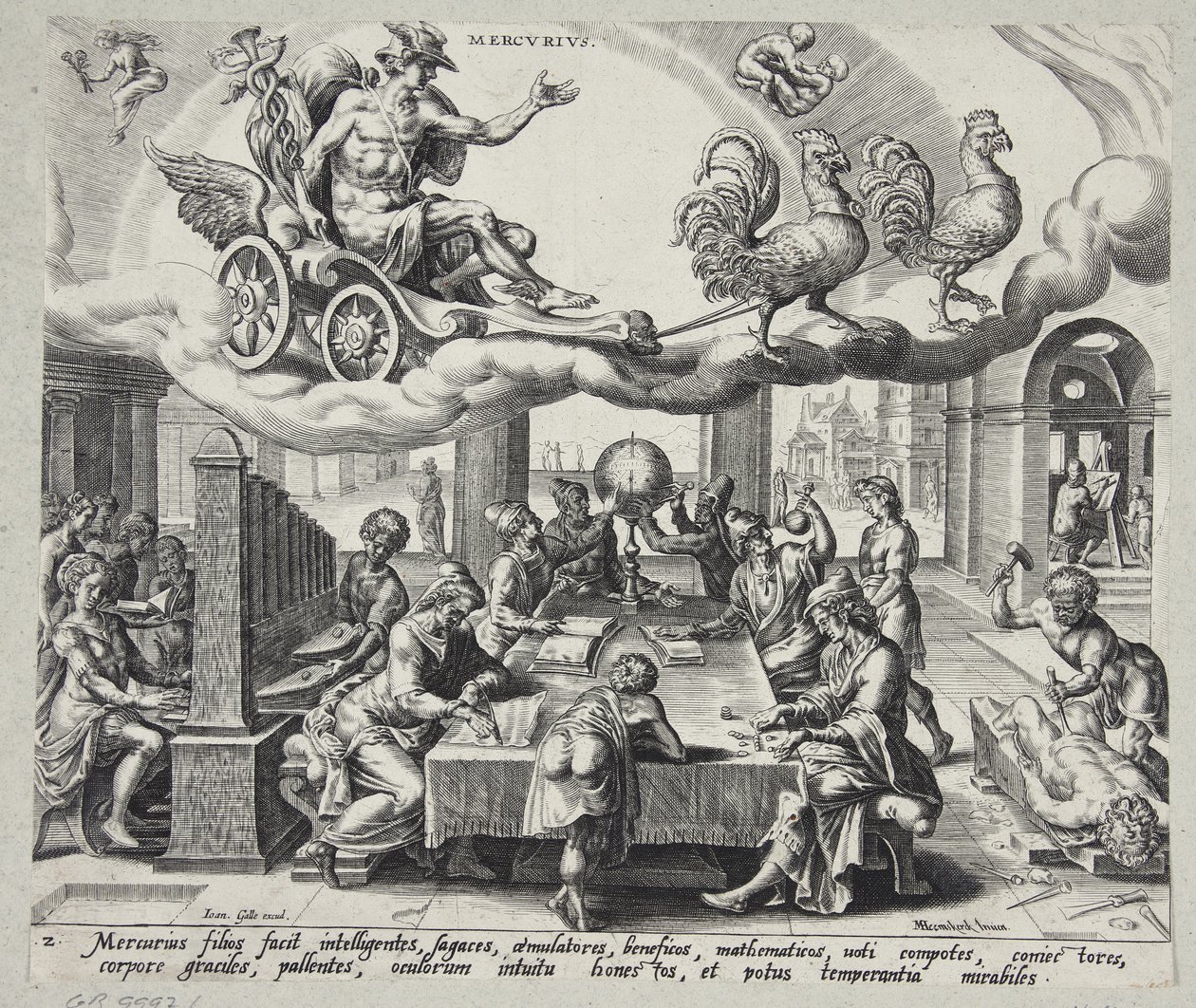 Mercurio de Harmen Jansz. Muller