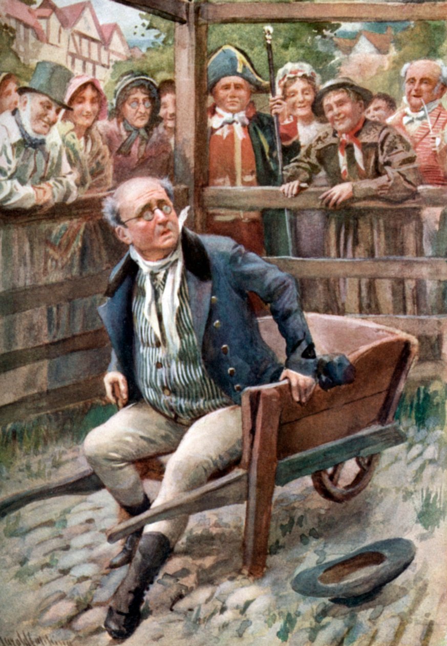 Los papeles póstumos del Club Pickwick de Charles Dickens de Harold Copping