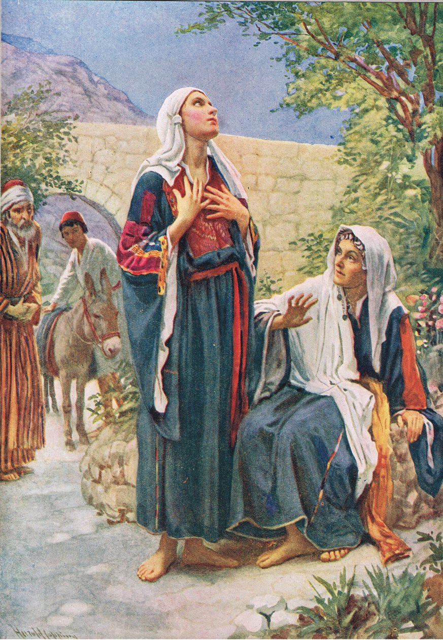 María y Isabel de Harold Copping