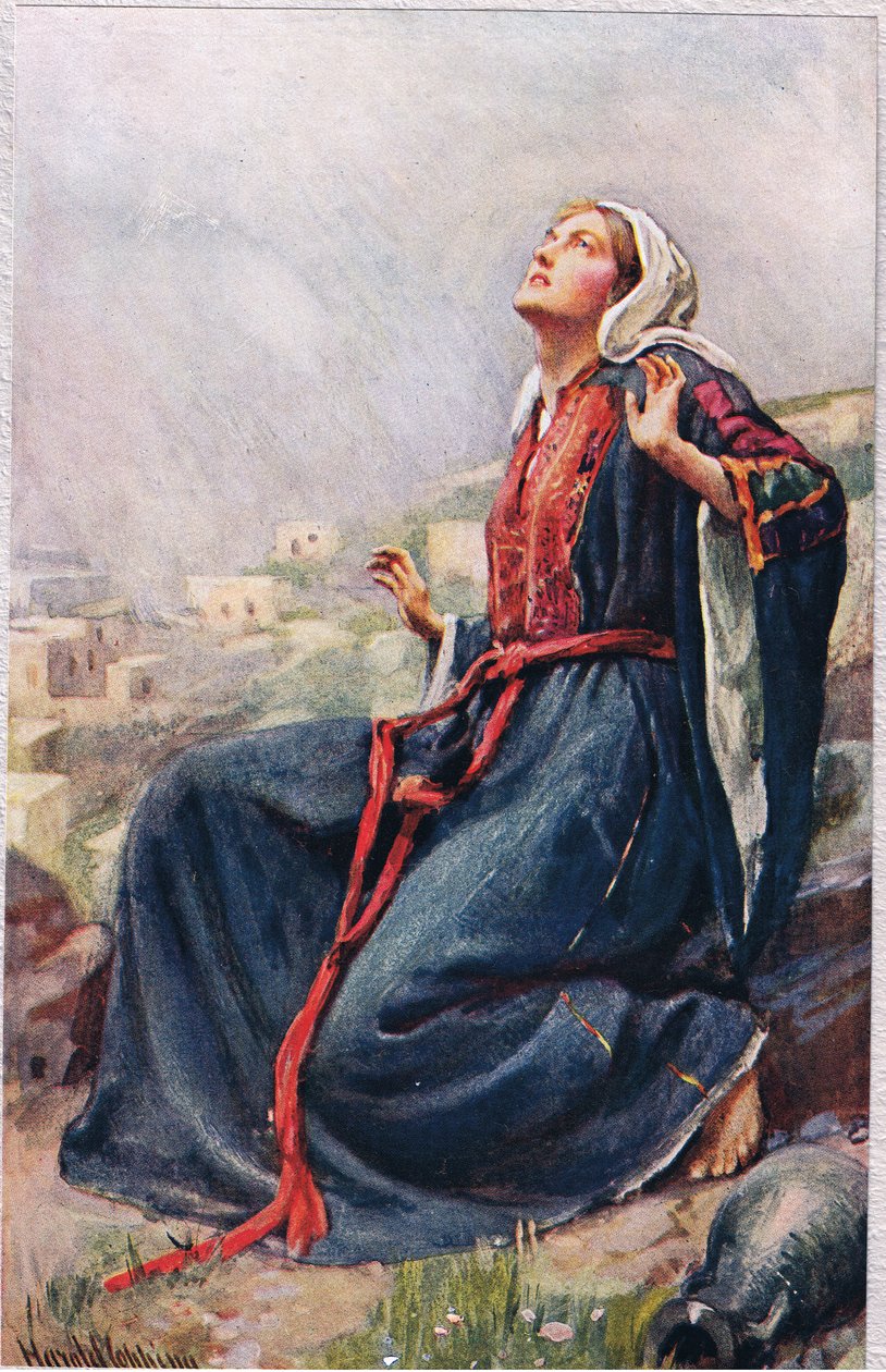 María la Madre de Jesús, ilustración de 