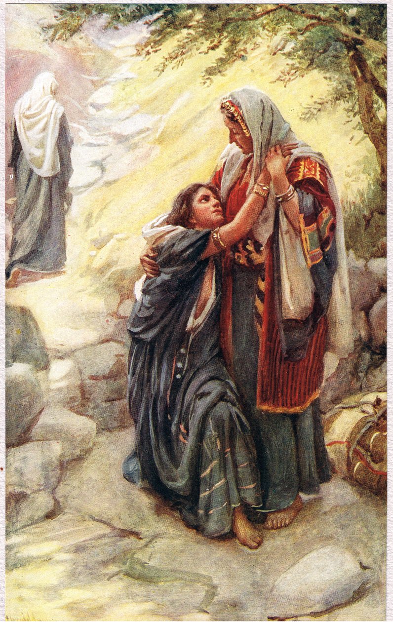 Noemí, ilustración de 'Mujeres de la Biblia', publicado por The ...