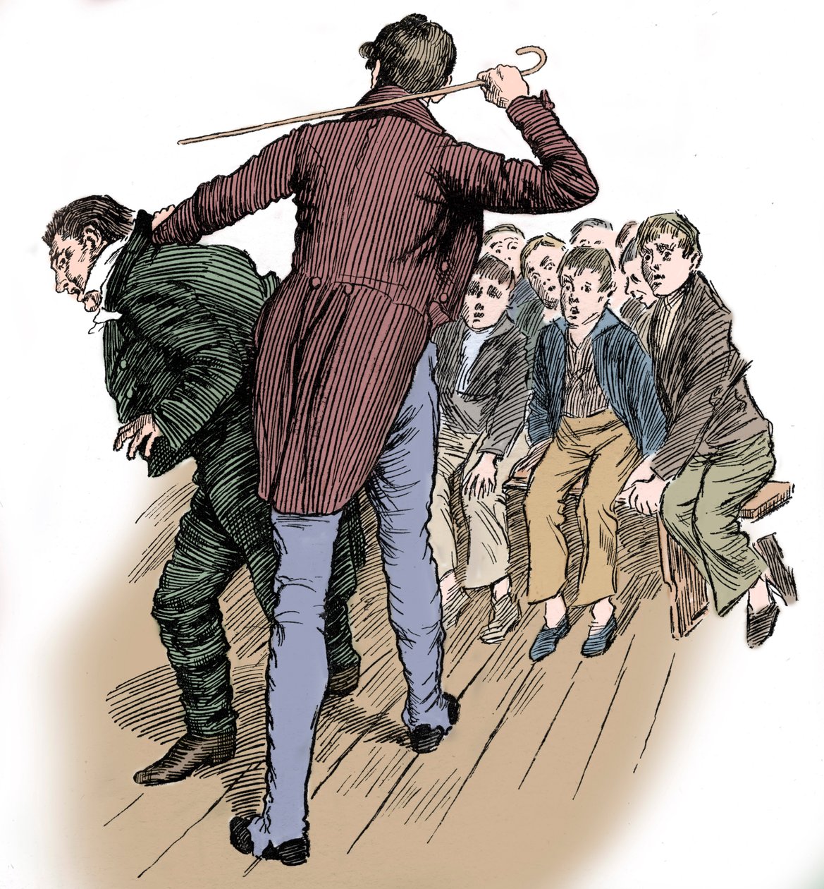 Nicholas Nickleby de Charles Dickens de Harold Copping