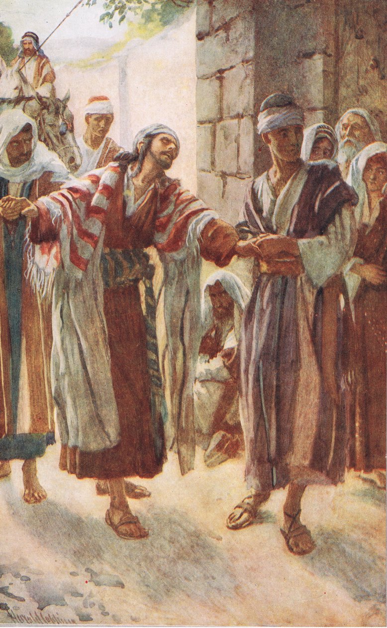 ¿Por qué me persigues? de Harold Copping