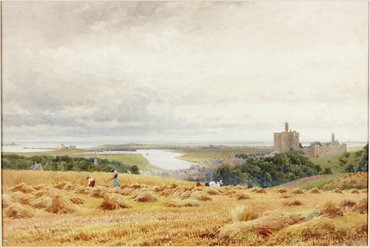 Castillo de Warkworth de Harold Palmer