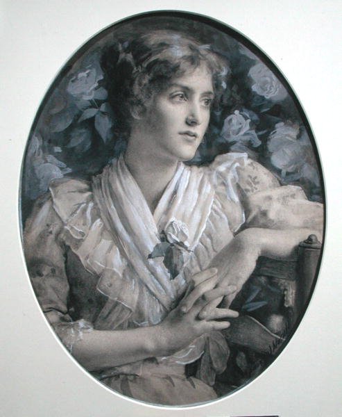Retrato de una Dama de Harold Copping