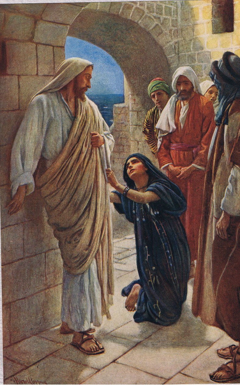 La mujer de Canaán, ilustración de 