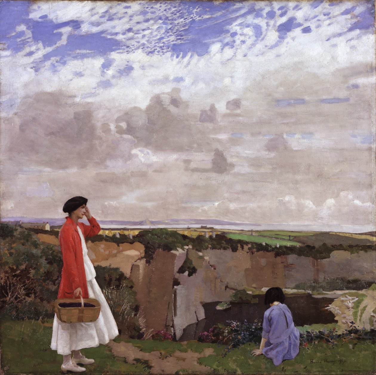 Blackberrying de Harold Harvey