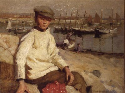 El joven marino de Harold Harvey